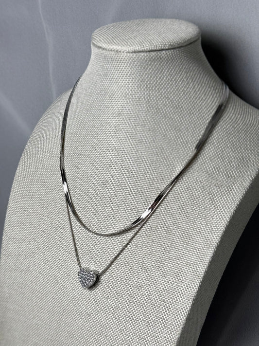 Collana Heart Snake