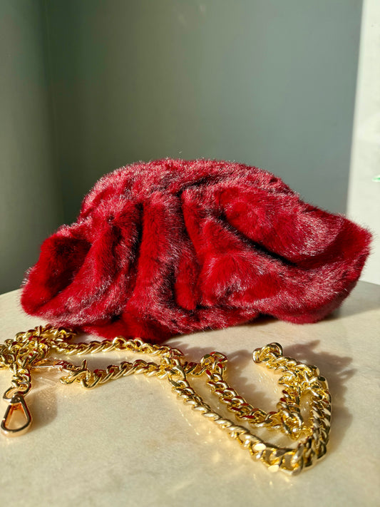 Fur Clutch Courchevel