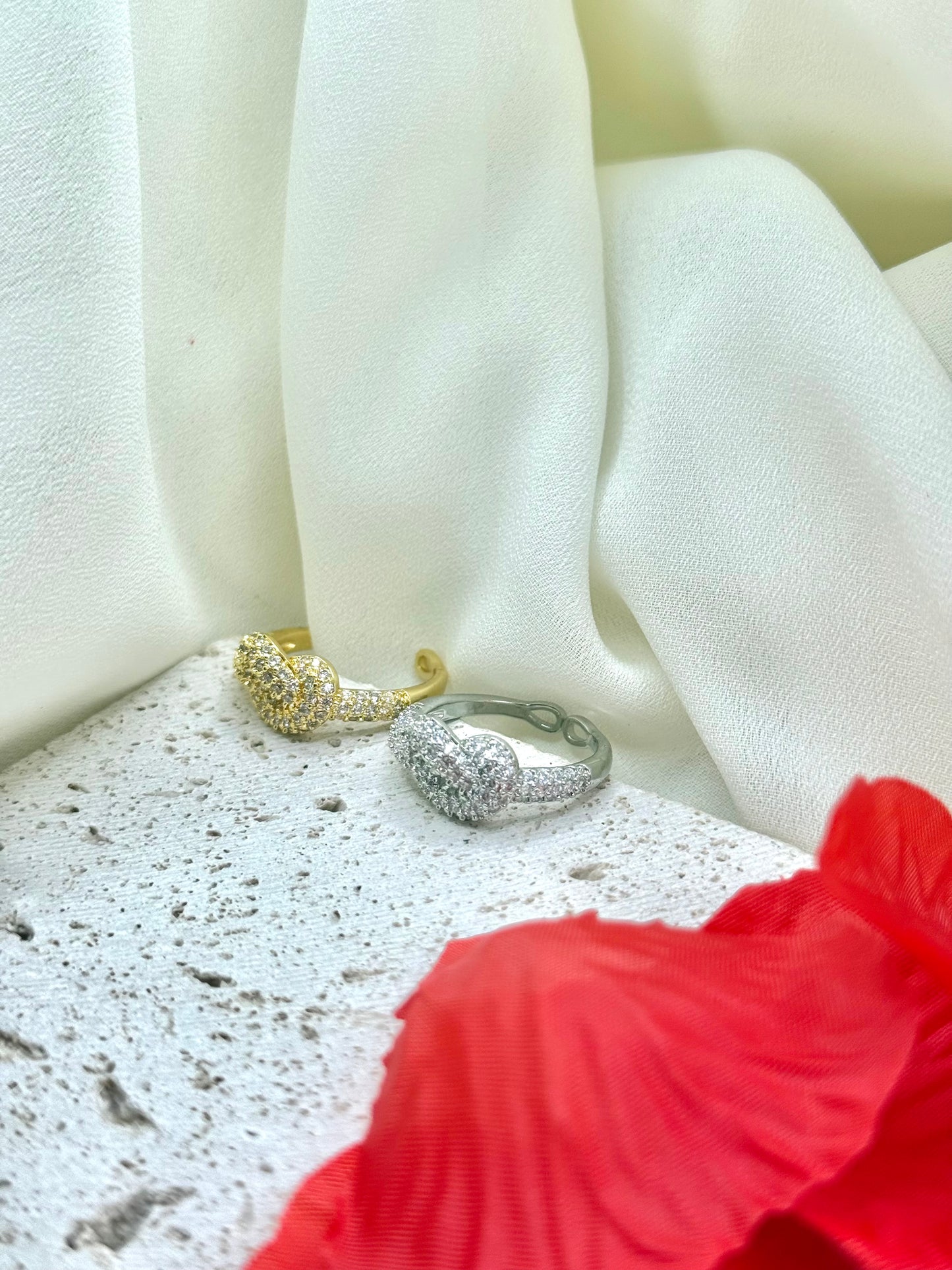 Anello Amour Croisé