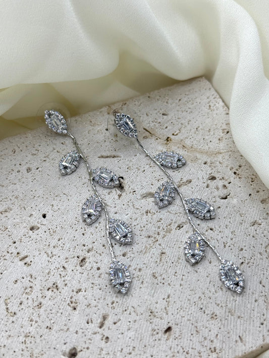 Orecchini Leaf Cascade