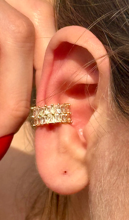 Earcuff Block Shine