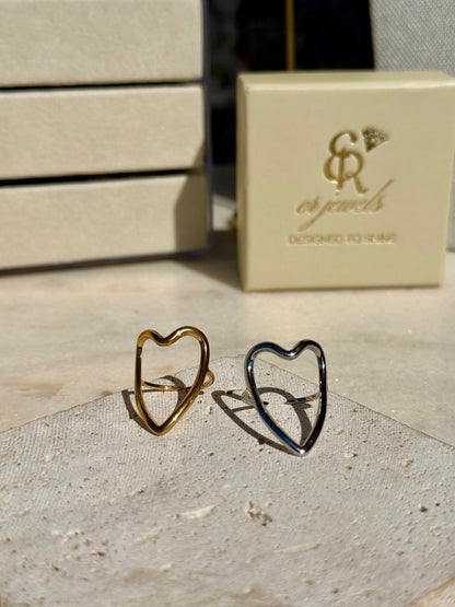 Anello Minimal Heart