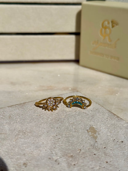 Anello Sole Luna