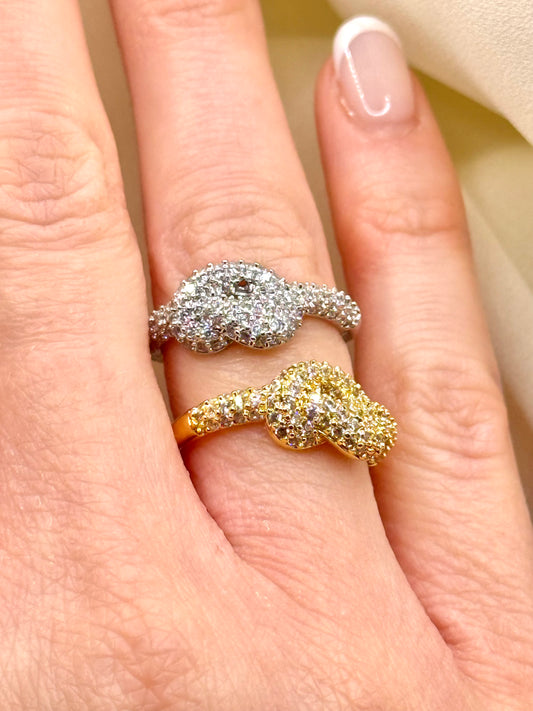 Anello Amour Croisé