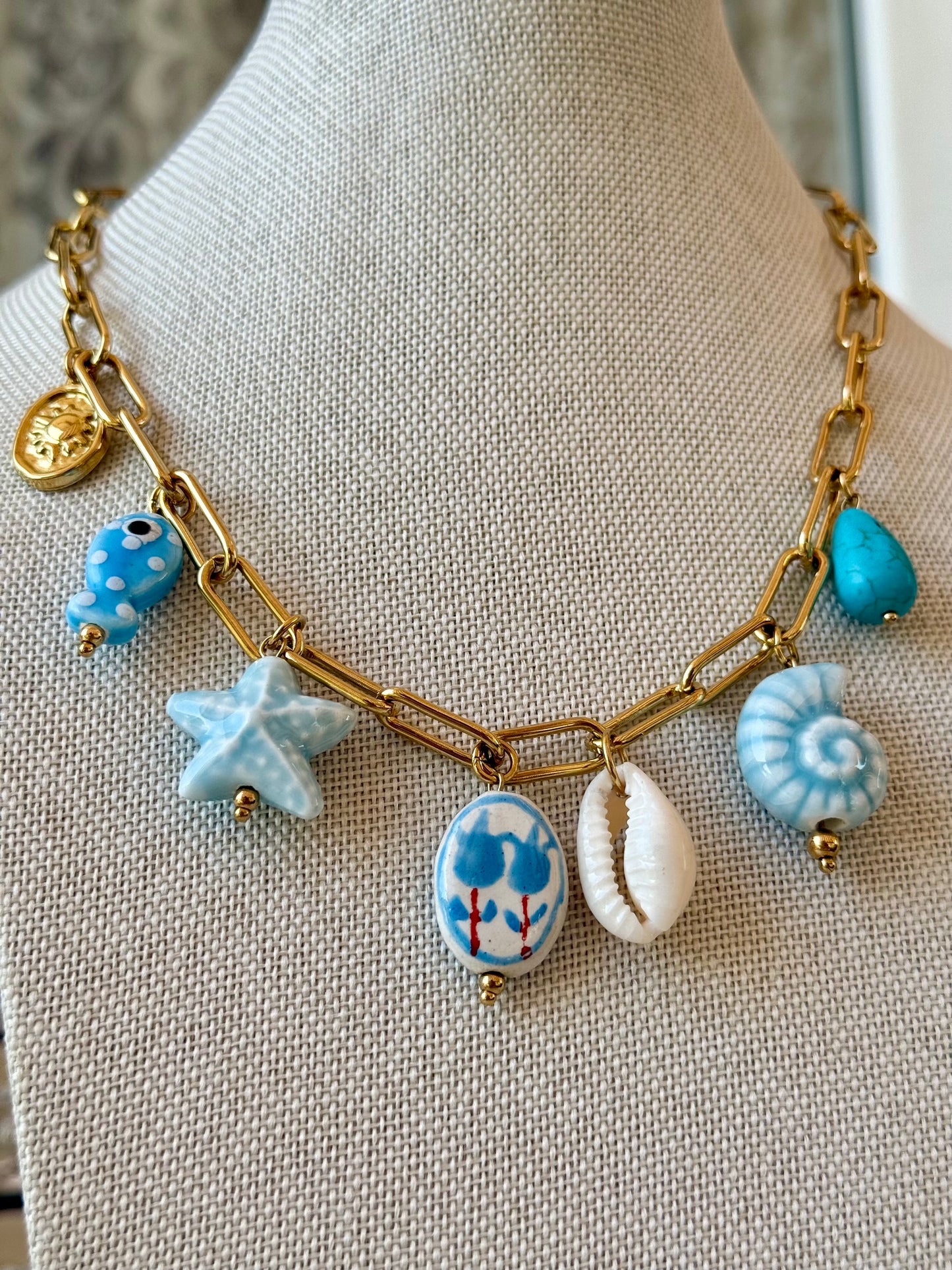 Collana Endless Blue