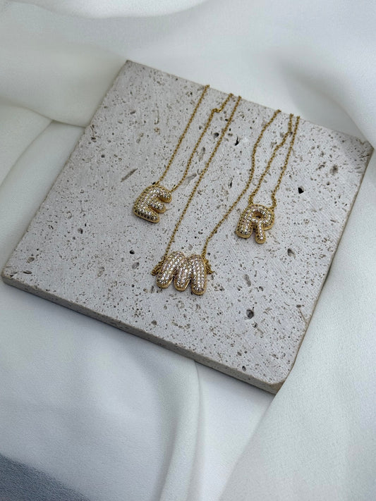 Collana Bubble Letter