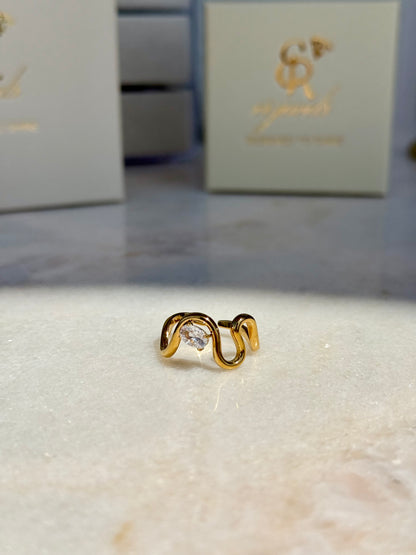 Anello Diamond Wave