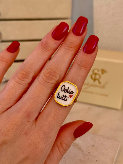 Anello Odio Tutti