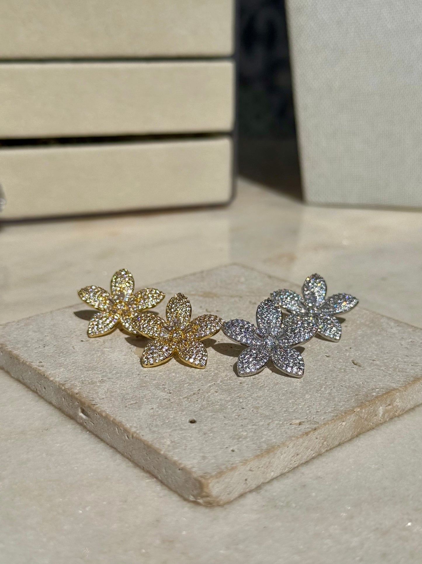 Orecchini Diamond Blossom