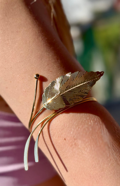 Arm Cuff Feuille D’Or