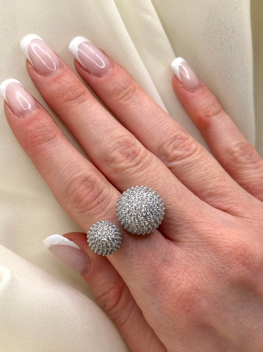 Anello Duo Sphere