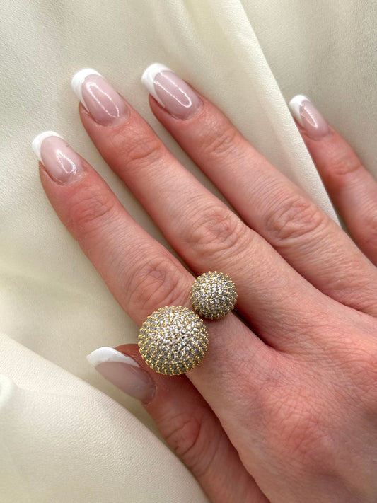 Anello Duo Sphere