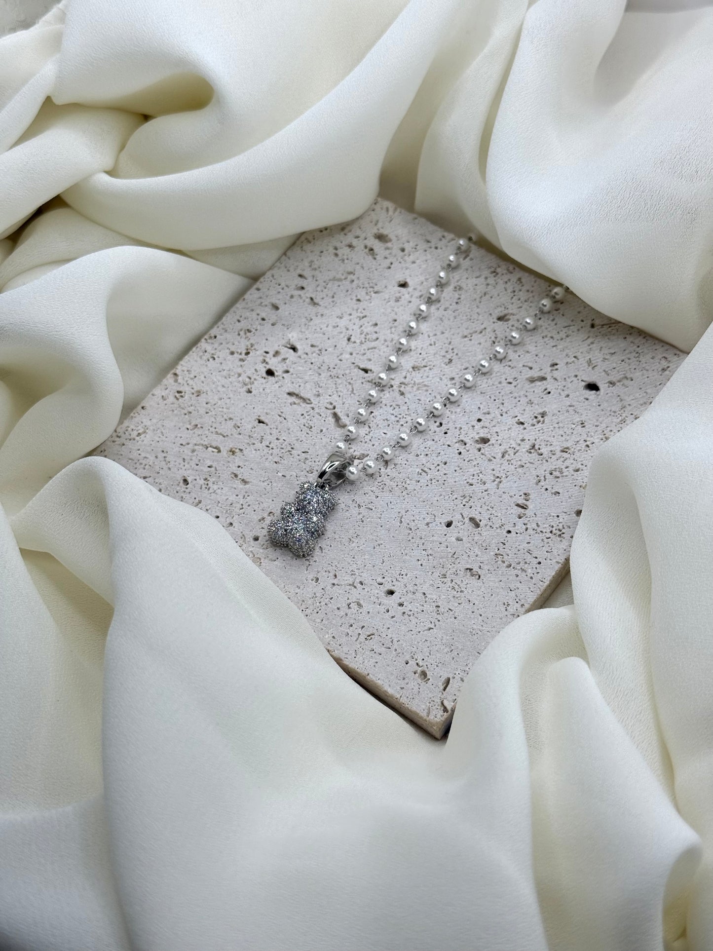 Collana Teddy Pearl