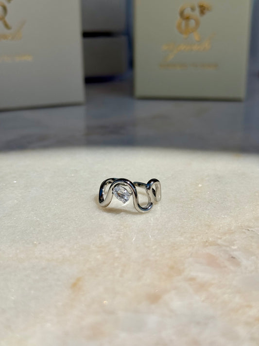 Anello Diamond Wave