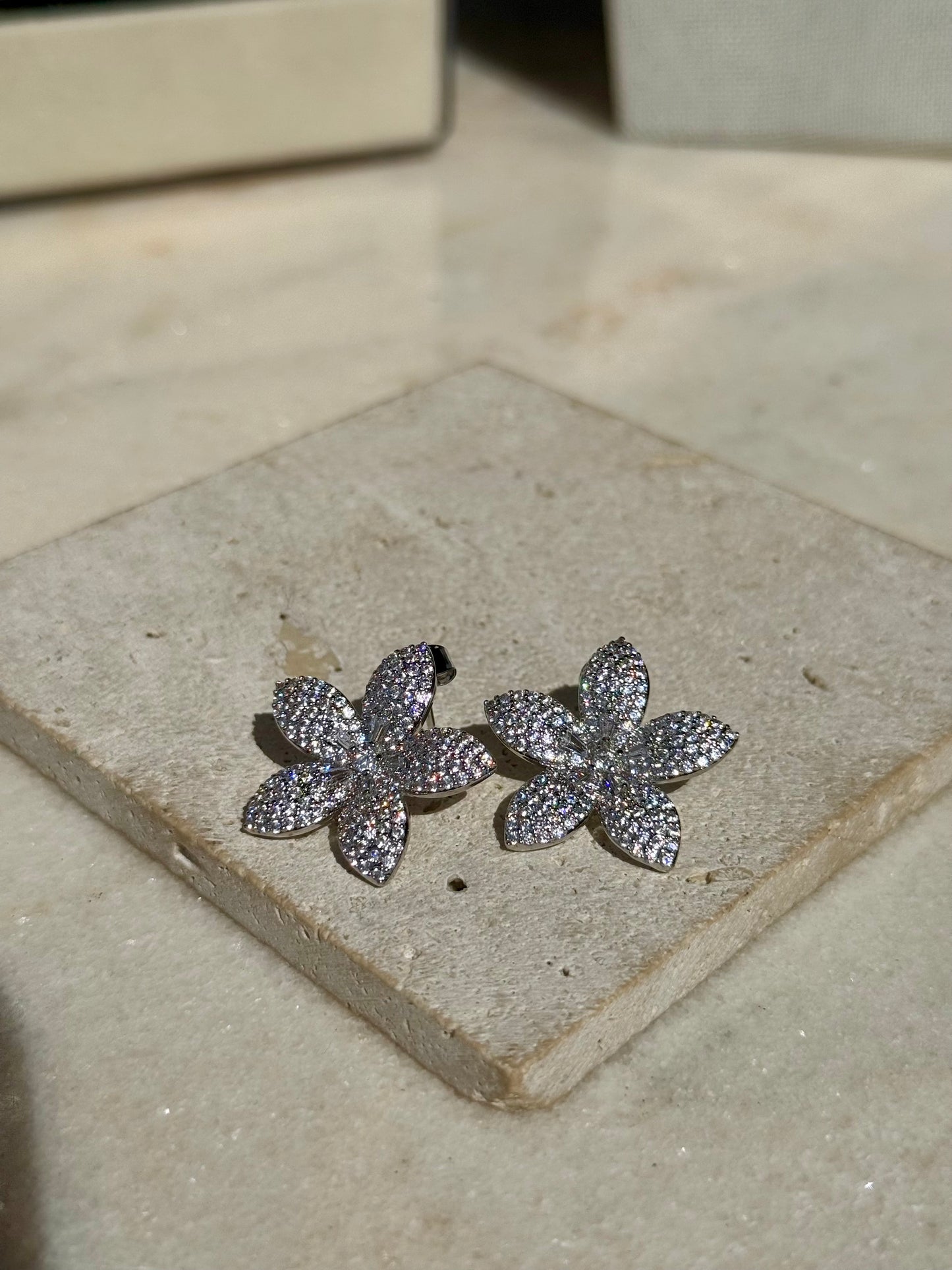 Orecchini Diamond Blossom